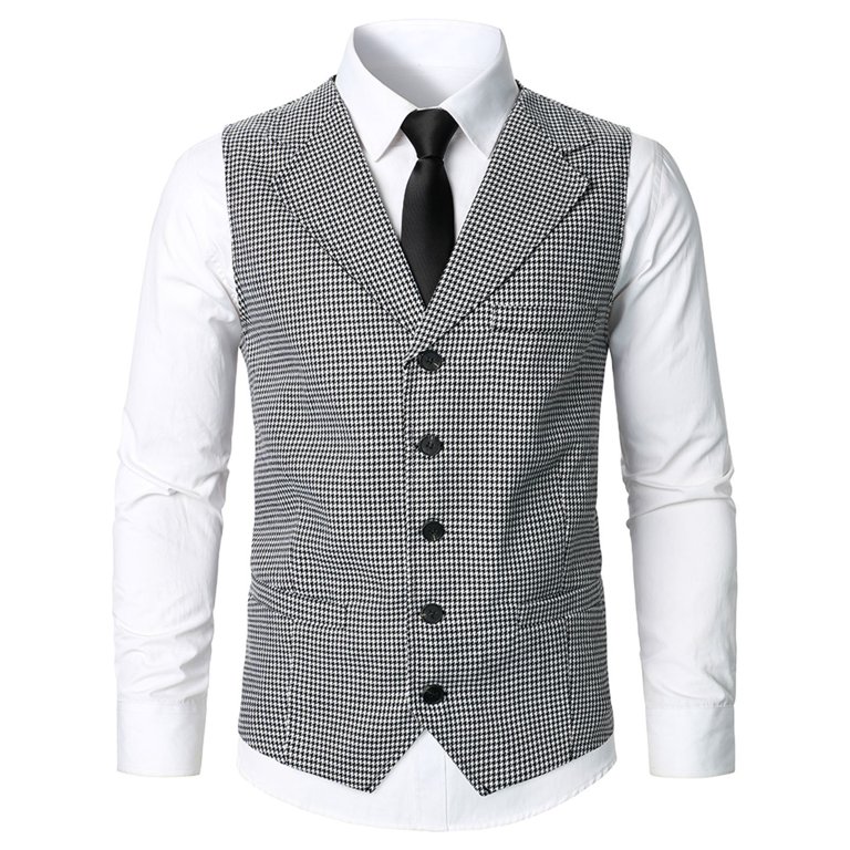 HOUNDSTOOTH WAISTCOAT